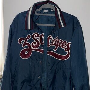 Adidas 3 Stripes Windbreaker- Medium